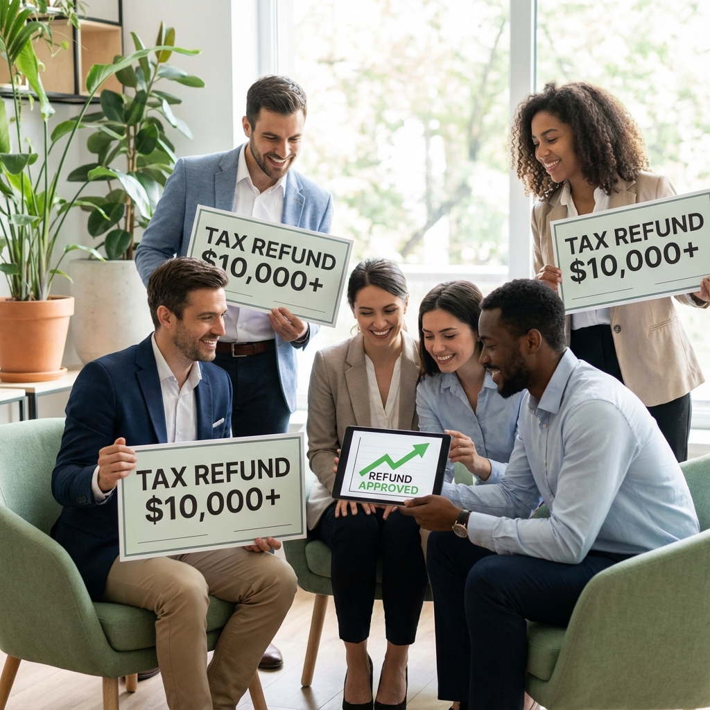 Happy refund customer